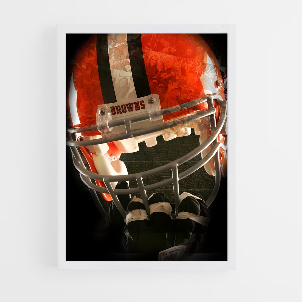 Poster Casque des Browns (vue 3)